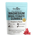 Googeer Magnesium Bisglycinate Gummies for Better Sleep Daytime Concentration & Nervous System Support Raspberry 60 Gummies