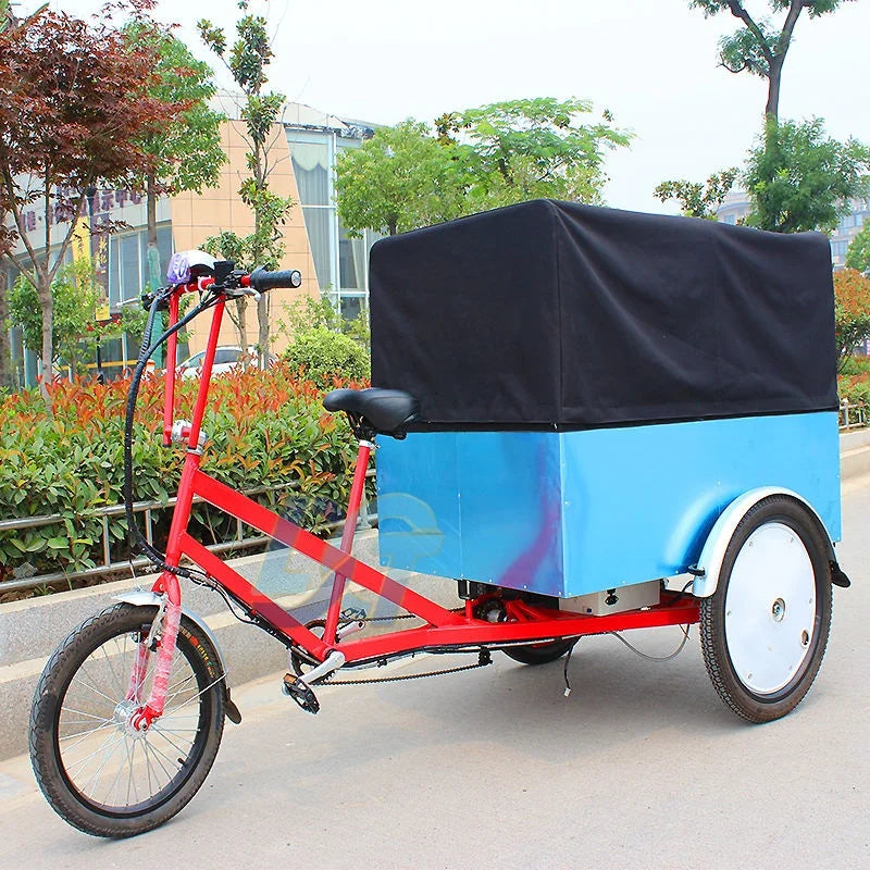 Goods Electric Truck Delivery Tricycle with 500w Motor E-cargo Tricycle