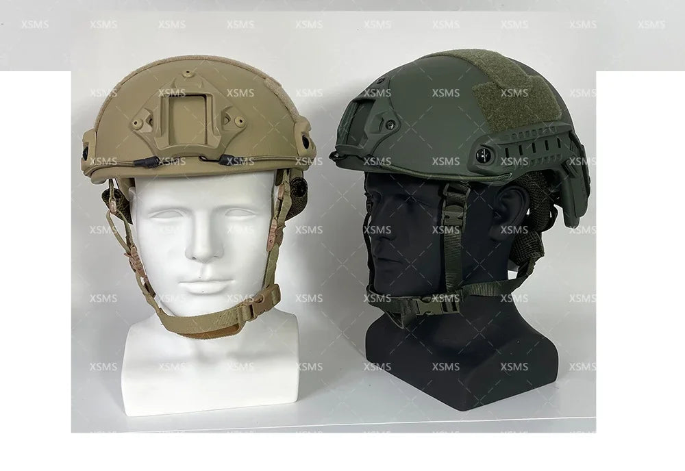 Protective Helmet  -FAST - Aramid  - Whith Wendy