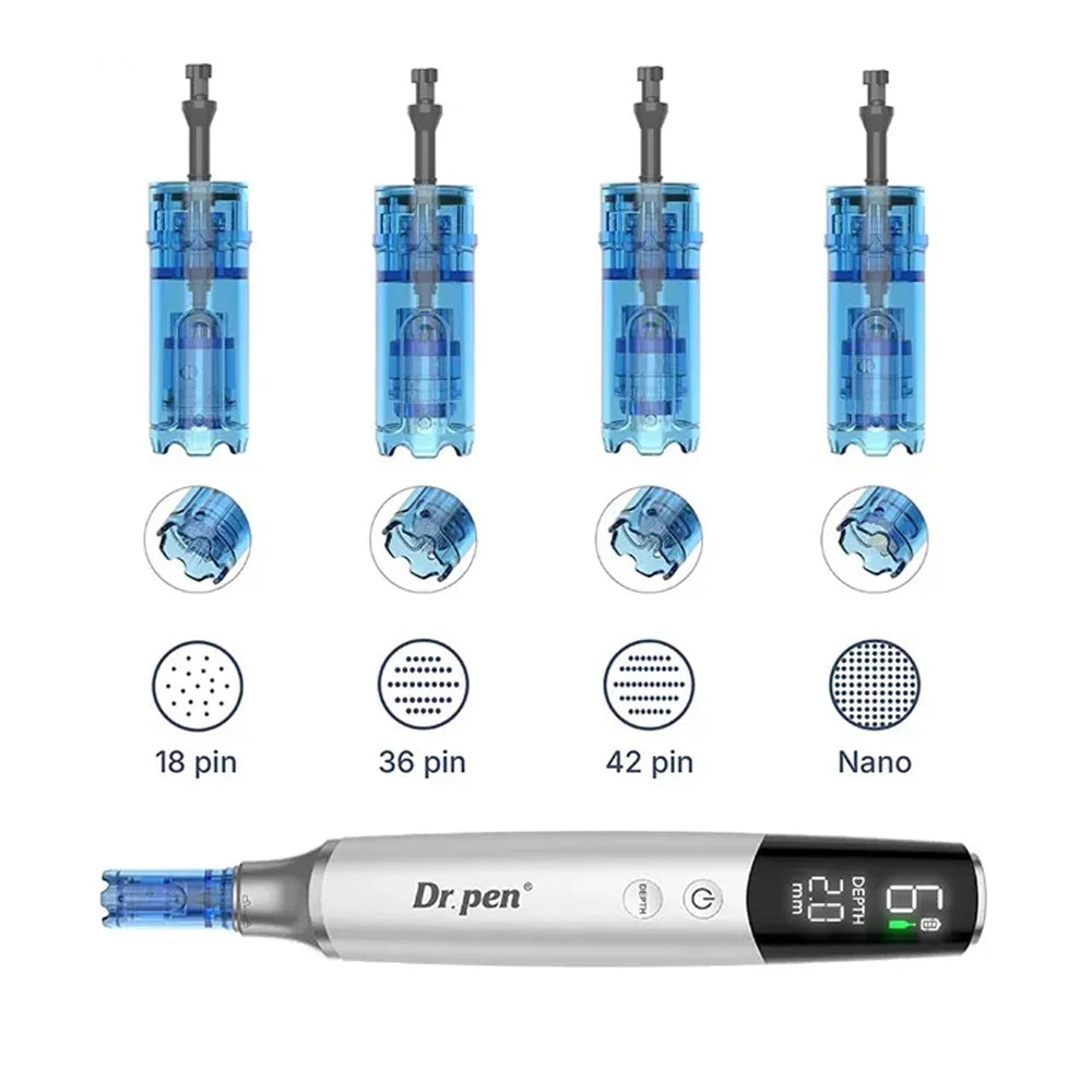 10PCS Dr. Pen M9 Round Nano 0.2mm Cartridges