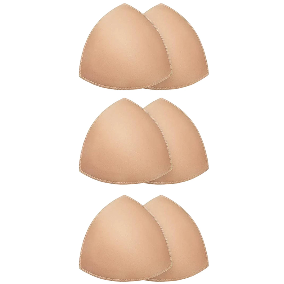 2/12pcs Bra Pads Soft Sponge Women Triangle Bra Pad Sports Bra Bikini Pads Yoga Bra Swimsuit Bralettes Nursing Bra Inserts