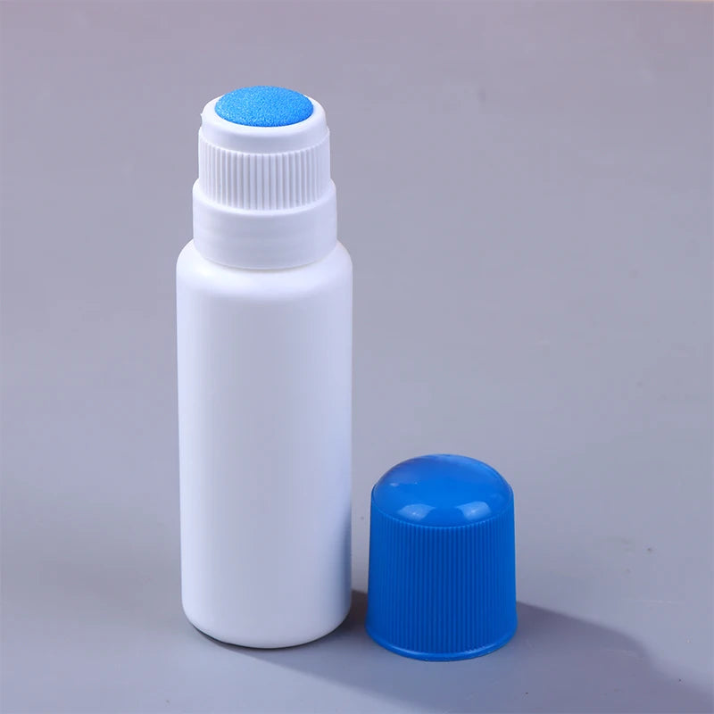 50ML Empty Smudge Bottle Liquid Applicator Sponge Head Soreness Liquid Bottle For Daub Filling Liniment Medicine