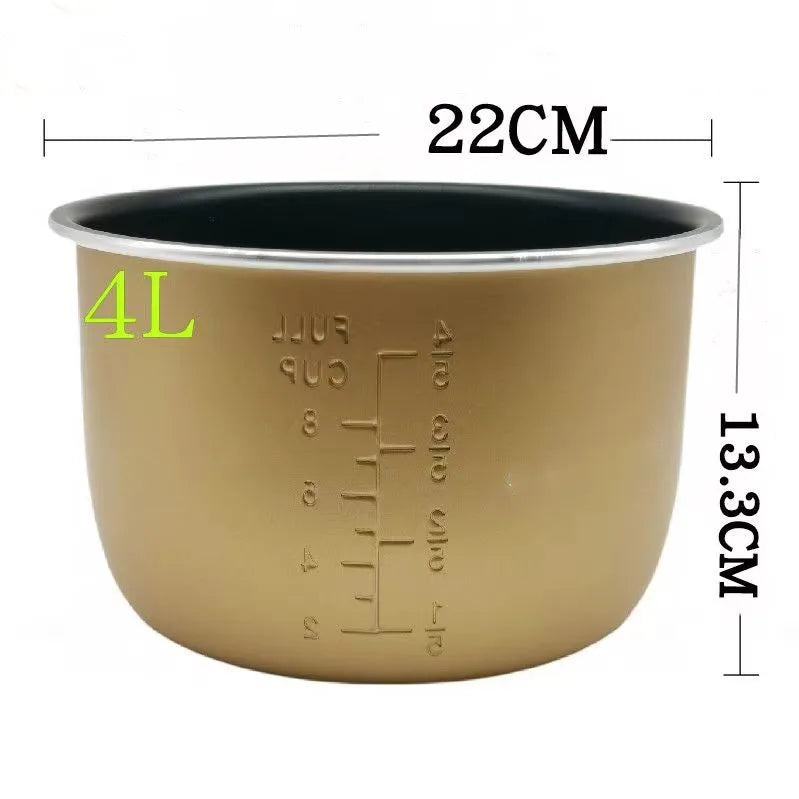 Universal inner pot accessories 4L/5L/6L step-up pressure cooker non-stick pot inner pot universal inner pot pot core