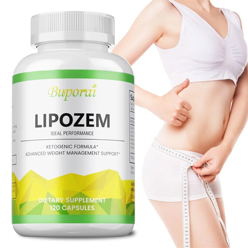 Lipozem Supplement - Digestive Health, Appetite Suppression, Metabolism, Fat Burning, Body Shaping