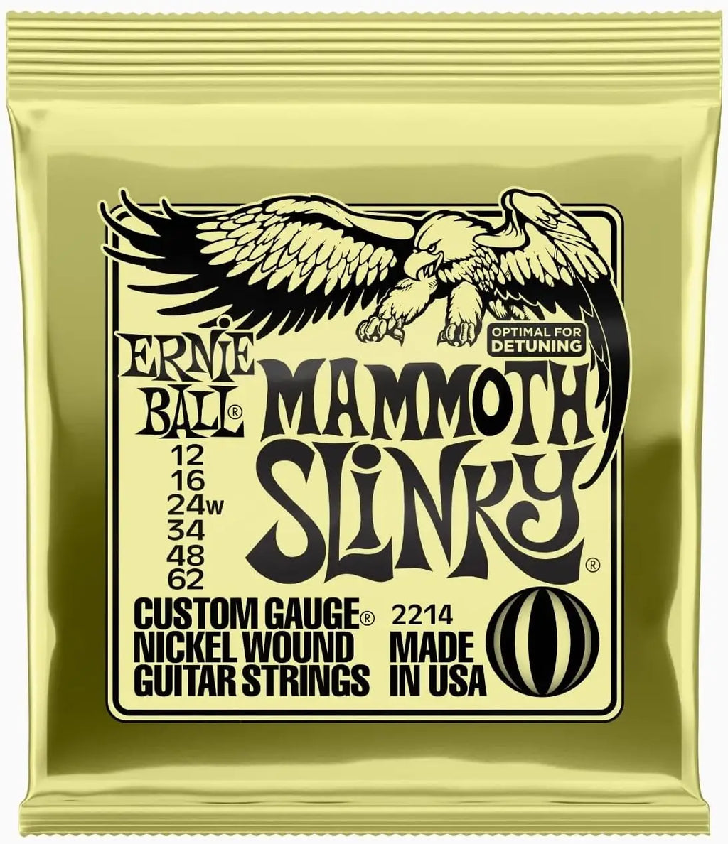 5pc/10pc Ernie Ball Slinky Nickel Wound Electric Guitar Strings – 7-Strings & 8-StringS Available