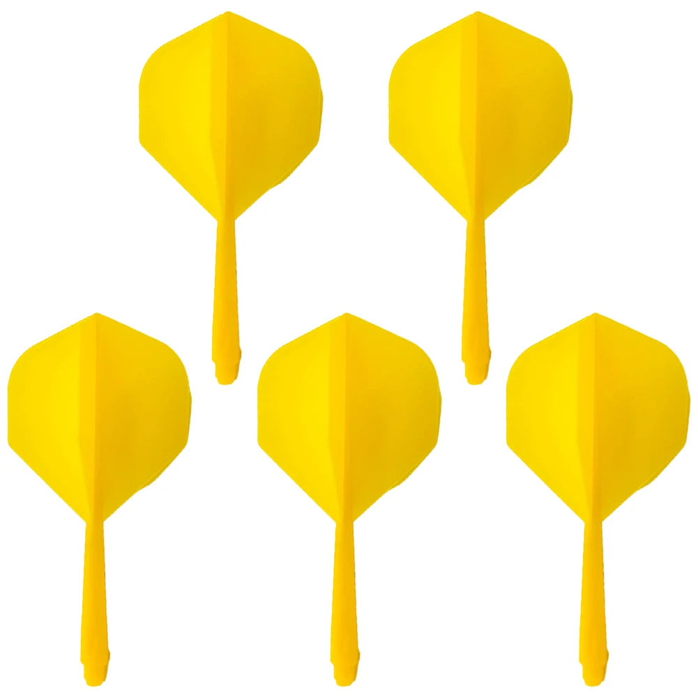 5pcs Integrated Dart Shaft and Flights Standard Shape Integrated Dart Flights and Shafts Anti-Fall 2BA Screw In-one Dart Flight