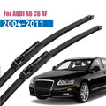 2pcs 22" Front Windshield Wiper Blades Set For Audi A6 C6 4F S6 RS6 Allroad Quattro 2004 2005 2006 2007 2008 2009 2010 2011