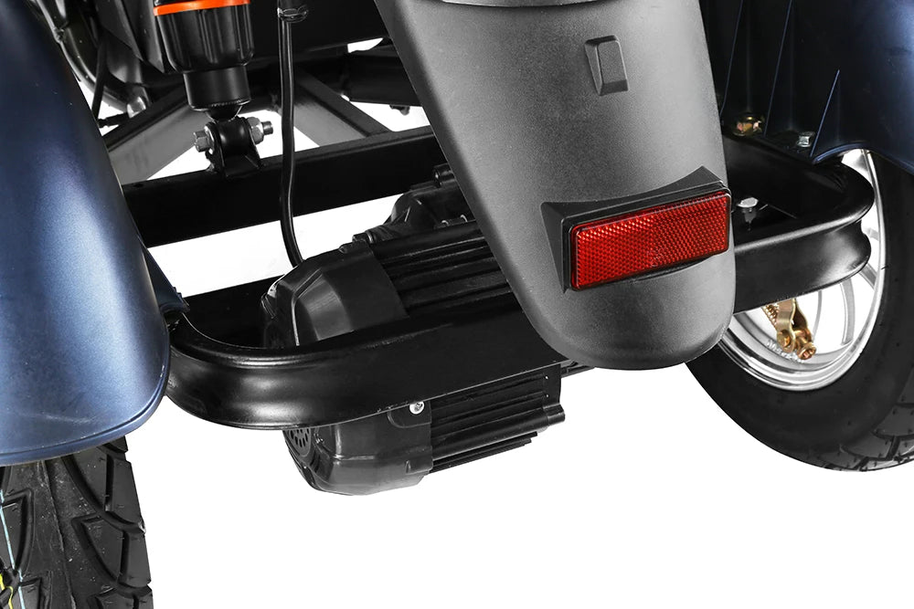 Eec Electric Motorcycle Tricycle 60v 500w 20ah 3 Wheels Electric Mobility Scooter For The Elderly