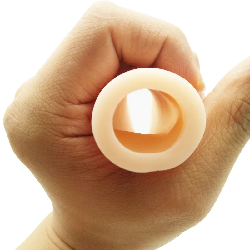 1pcs S/M/L professional male amplification stretcher amplification system silicone sleeve Masters professional Exrender pump
