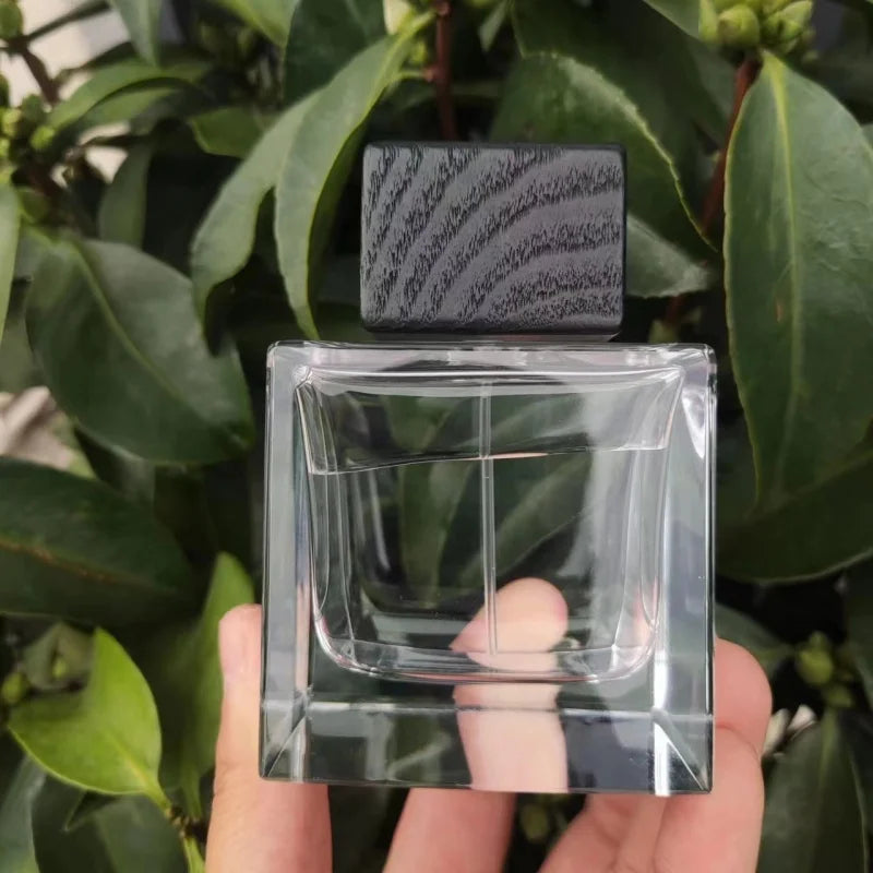 5pcs 100ml Empty Premium Perfume Bottle Clear Polished Glass Spray Bottle Crimp Nick Bayonet Empty Spray Bottle Need A Tool