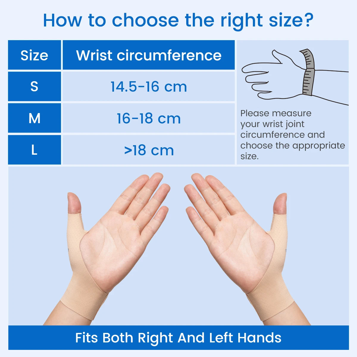 VELPEAU Thumb Compression Sleeve for Mild Arthritis Pain and Sports, Thumb Splint Support Liner Universal for Both Hands, 2PCS