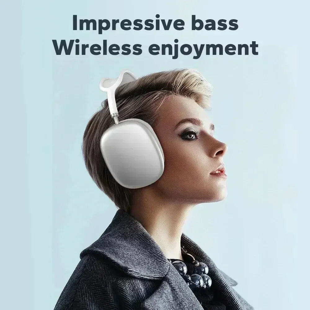New Bluetooth Wireless Headset with Mic: Stereo Earphones Designed for Sports, Gaming, and Seamless Phone Connectivity