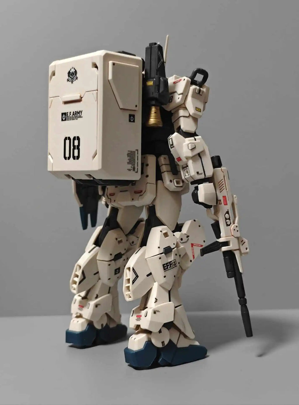 kurofune model Hg 1/144 Rx-79 G Ez-8 Assembly Model Movable Joints Collectible robot kits Models Kids Gift