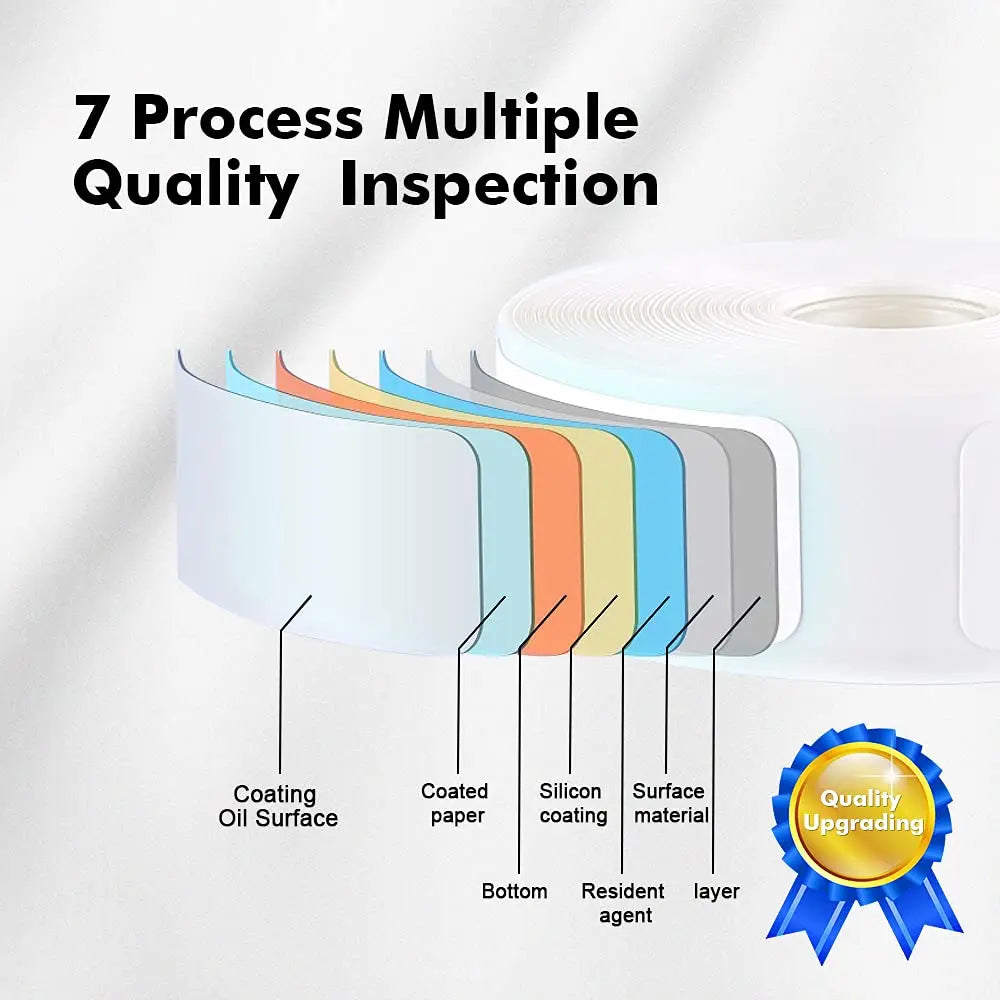 Niimbot Thermal Label for B21/B3S/B1 Printer Waterproof Label Business Shipping Address Labeling Replacement with Self-Adhesive