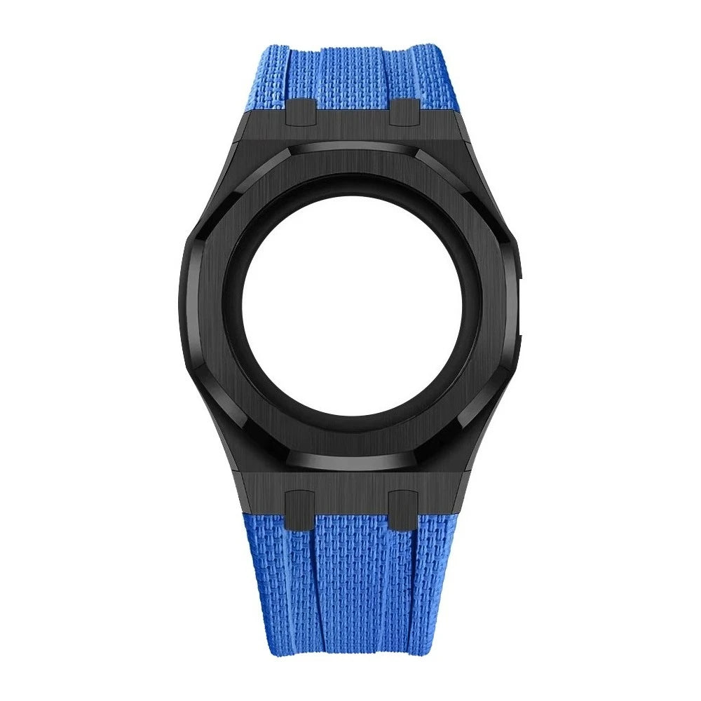 Luxury Stainless Steel Case+Stainless Steel Strap Modification kit Pocket Changer To Wristwatch For Royal POP