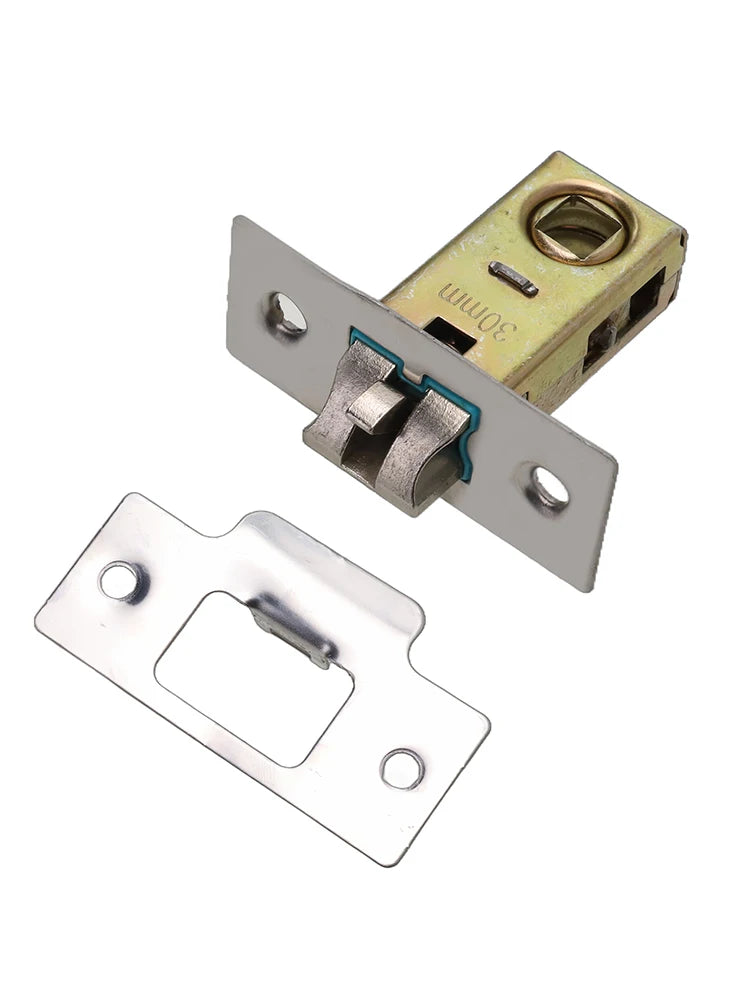 Door Lock Core Tubular Latch Internal Bolt Facility Sprung Catch Lock Core Tongue Lockcase Fitting Bathroom Insert Core Hardware