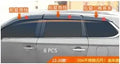 For Mitsubishi Outlander 2010 2011 2012, 2013 2014 2015 2016- 2020 Side Window Deflector Sun Rain Deflector Weather Shield JF
