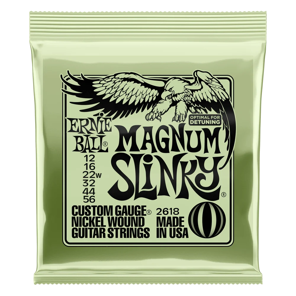 5pc/10pc Ernie Ball Slinky Nickel Wound Electric Guitar Strings – 7-Strings & 8-StringS Available