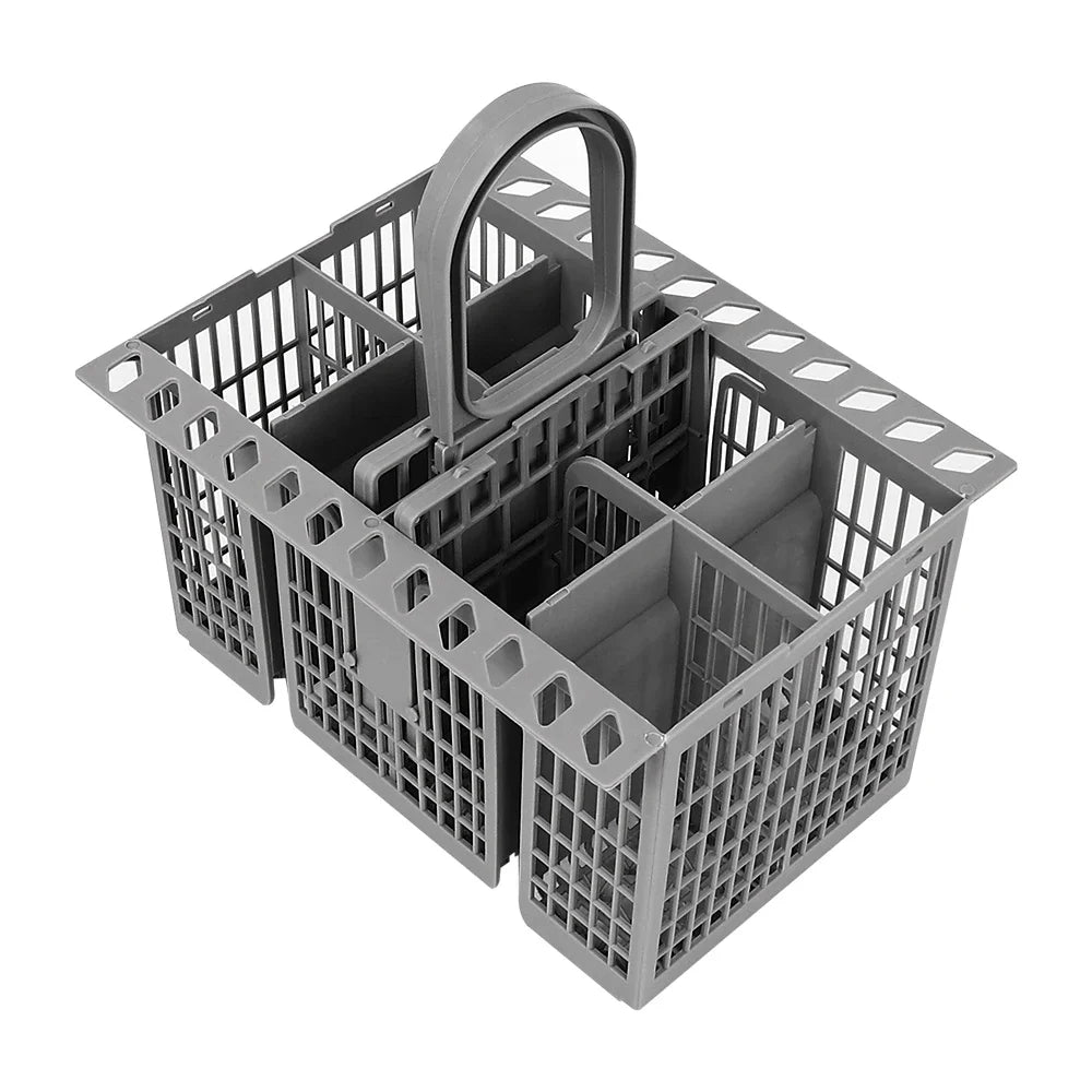 Detachable Dishwasher Cutlery Basket Portable Tableware Fork Spoon Cutlery Storage Kitchen Multifunctional Dishwashing Tools ﻿