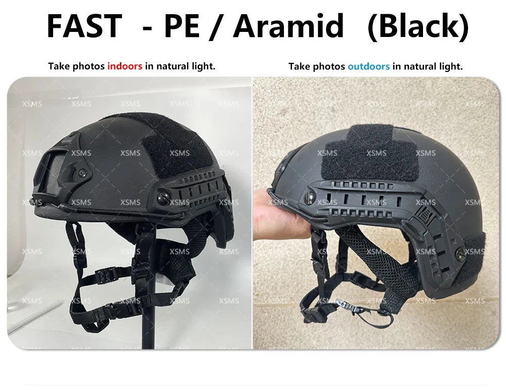Protective Helmet  -FAST - Aramid  - Whith Wendy