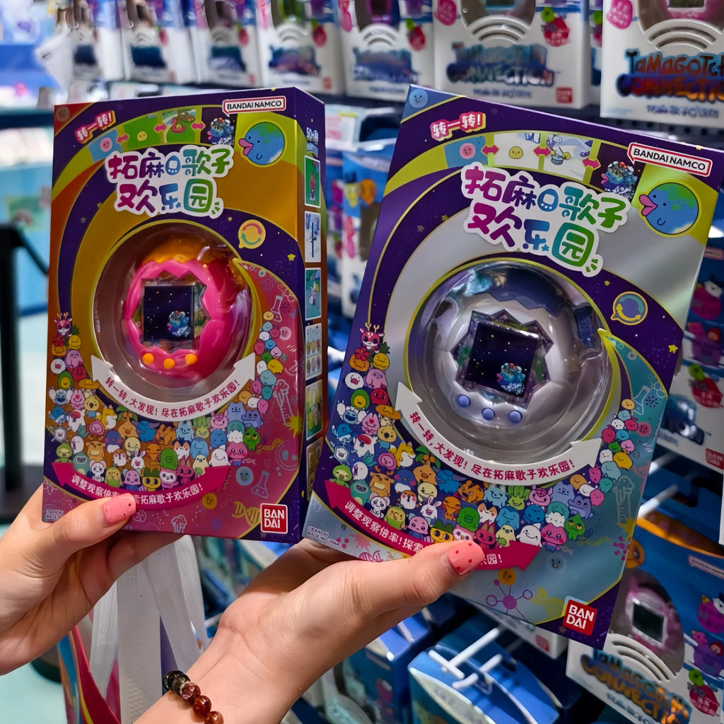 Bandai Tamagotchi Paradise "Orange Tropics" & "White Glacier" (New Fields & Characters) Chinese Version Can Switch Languages