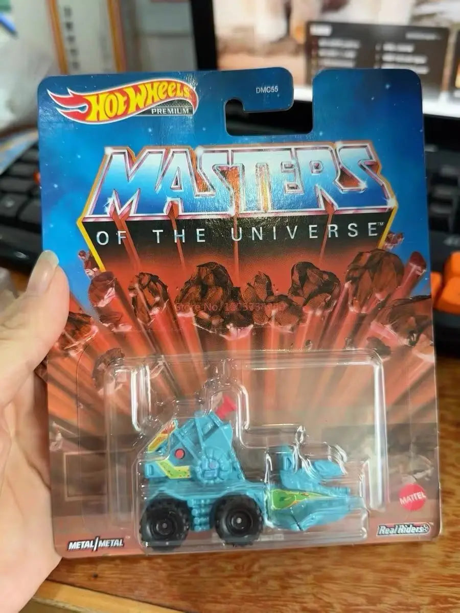 In Stock Hot Wheels Premium 1/64 Car Model Toys Hotwheels Battle Ram He-Man Masters Of The Universe Collectible Boys Kids Toys