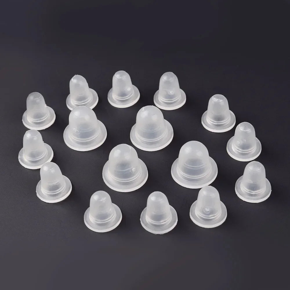 100Pcs S/L Soft Silicone Tattoo Ink Cups Disposable Microblading Makeup Pigment Holder Container Caps Tattoo Accessories Supply