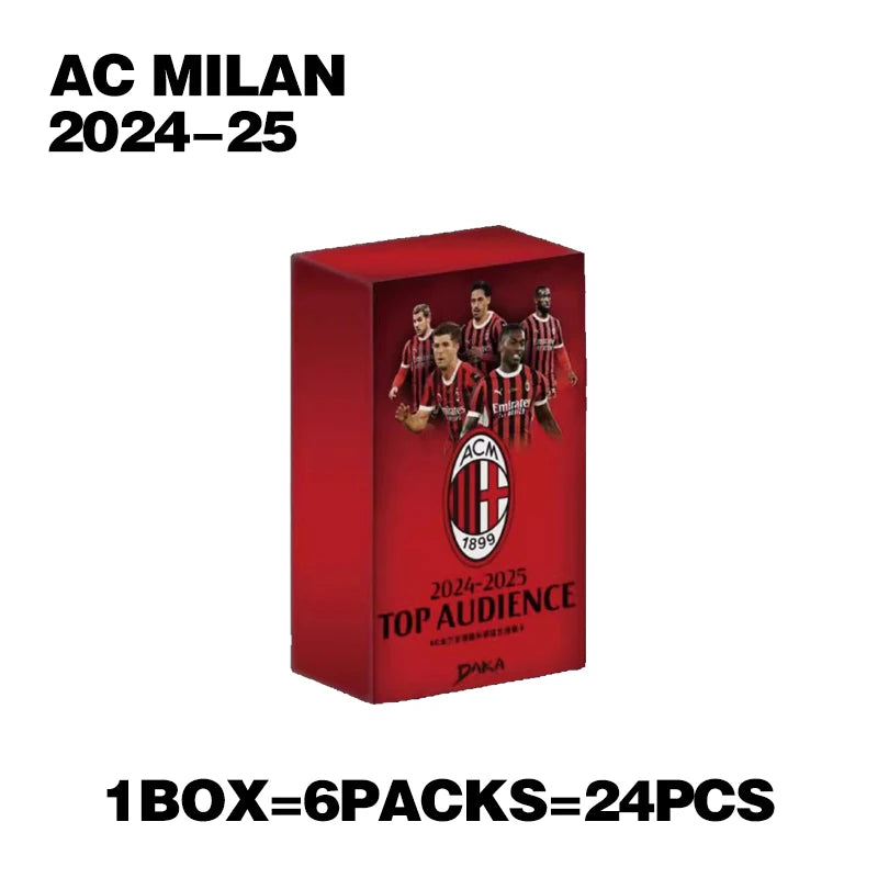 NEW 2025-2026 Daka Inter Milan Football Collection Card Real Madrid Barcelona Manchester Juventus Ale Star Player Signature Card