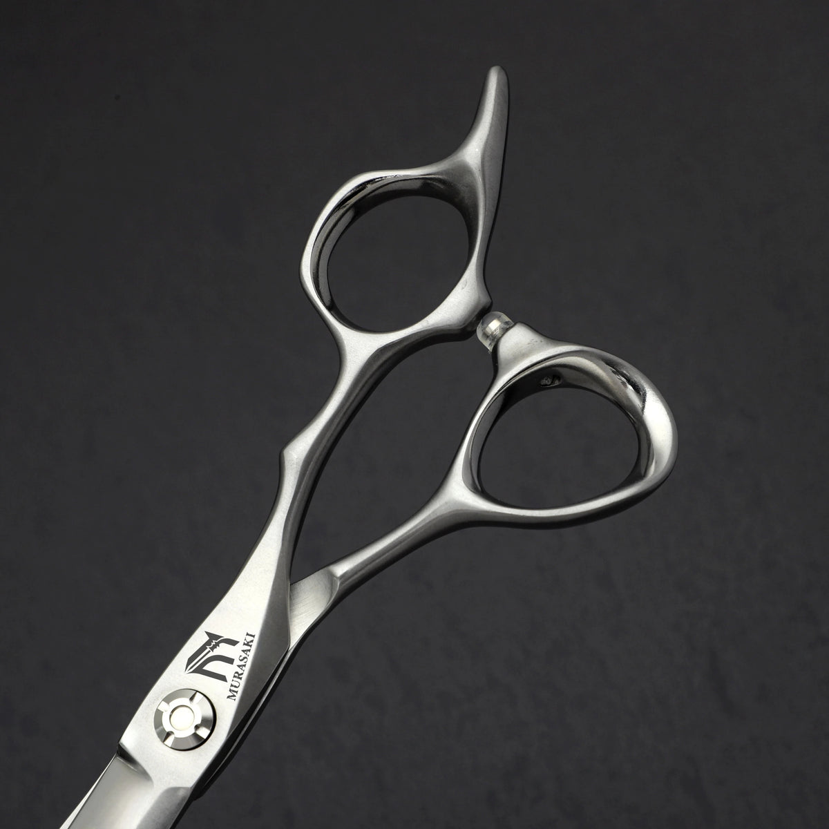 Professional VG10 Steel Barber Scissors, 5.75 Inch Willow Leaf Single-Sided Sharp Blade, Specialized for Regulating Hair Volume