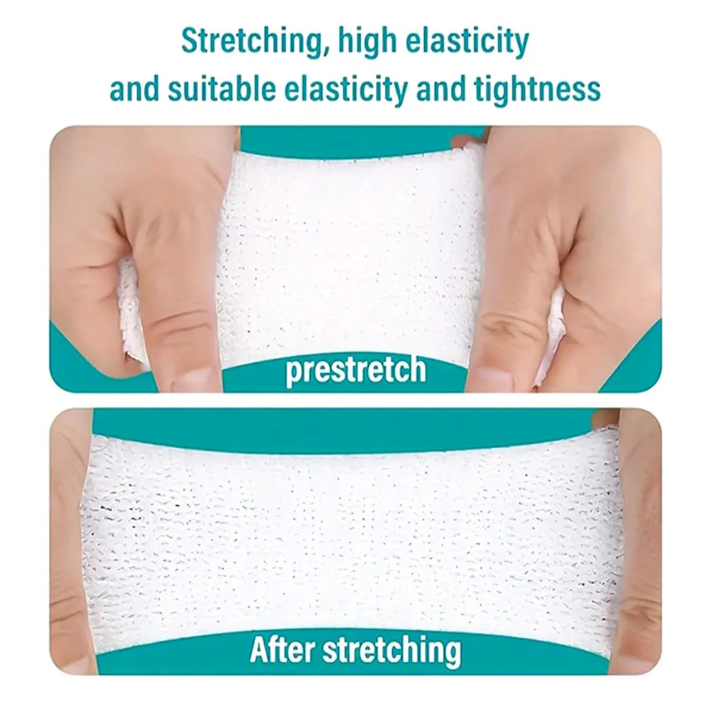 1-10 Roll Elastic Net Wound Dressing Net Tubular Bandage Mesh Tubing Tubular Gauze Fix Breathable Bandage Retainer