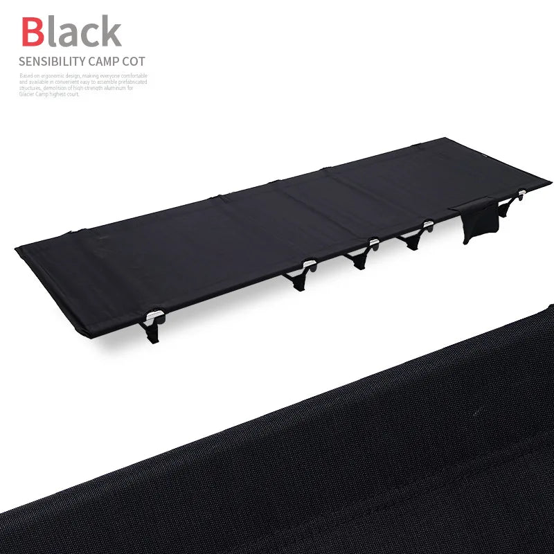 Camping Folding Cot 185cm One Person Outdoor Sleeping Tent Bed