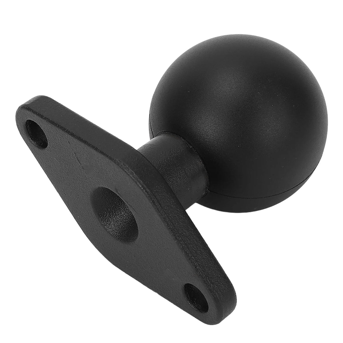 1.5in Ball Mount Base Anodized Aluminum Alloy Round Plate with C Size Double Socket Arm for RAM Mounts C Size Ball Mount Adapter