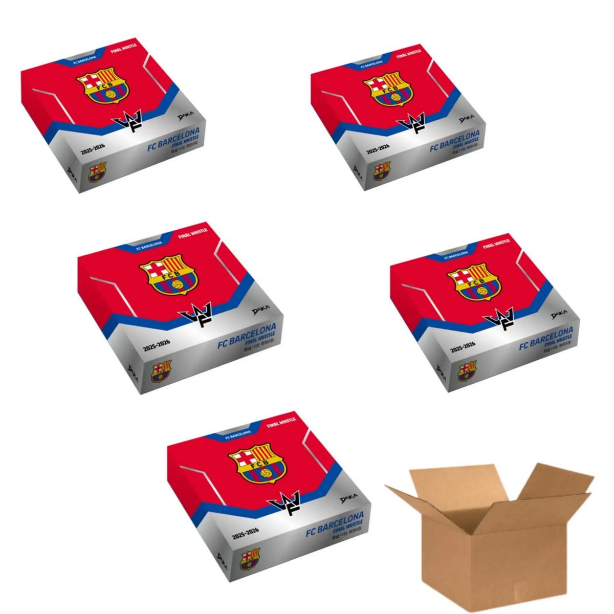 In Stock DAKA 25-26 Barcelona Final Whistle Star Carmeli Dalomar Signature Collectible Card Barcelona Star Card Blind Box Gifts