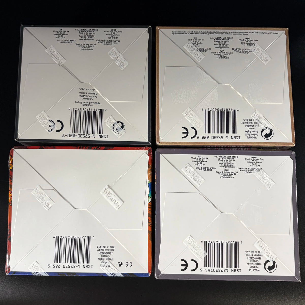 1999-2002 PTCG BOOSTER BOX Unopened Base Set(BS/Rocket(RO/Destiny(N4/Fossil(FO)/Jungle(JU Art Varia PKM Collection Proxy Card