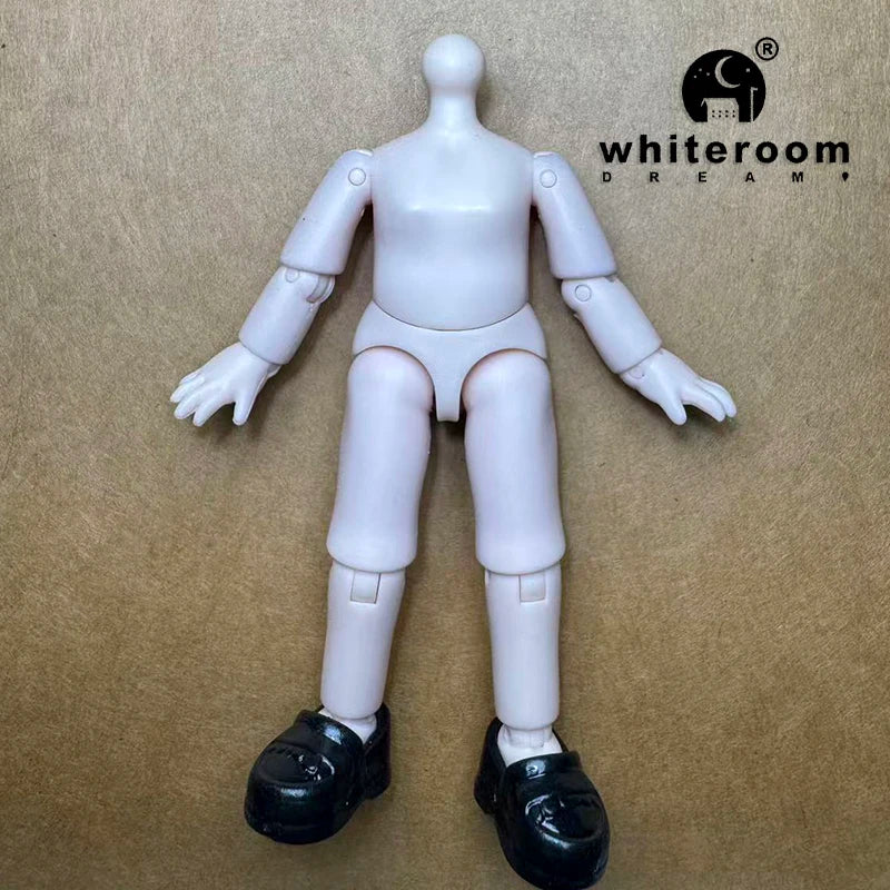 2026 Halloween Doll New OB11 BJD Witch Suit Dress bjd Doll Accessories Blood Makeup Equipment Horror Cute Girl Dress 13cm Gift