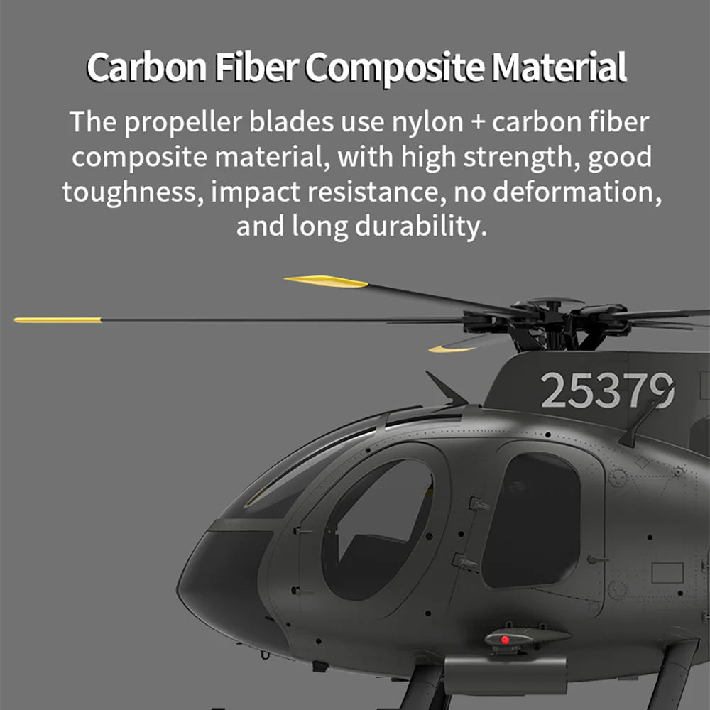 YUXIANG 1/16 F119S(MD500) 9CH GPS RC Helicopter