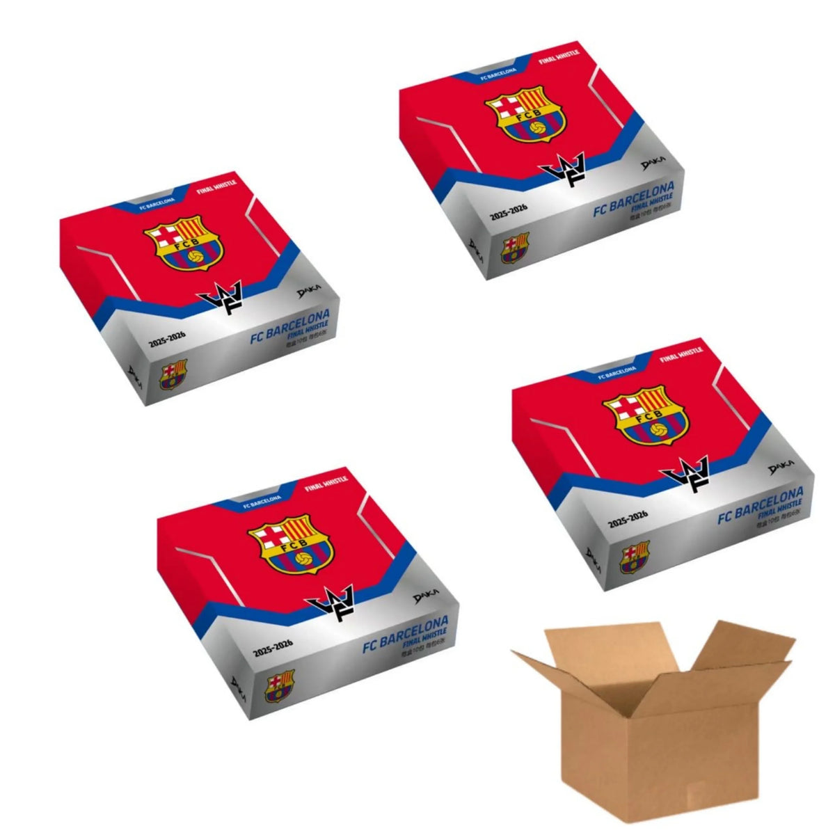 In Stock DAKA 25-26 Barcelona Final Whistle Star Carmeli Dalomar Signature Collectible Card Barcelona Star Card Blind Box Gifts