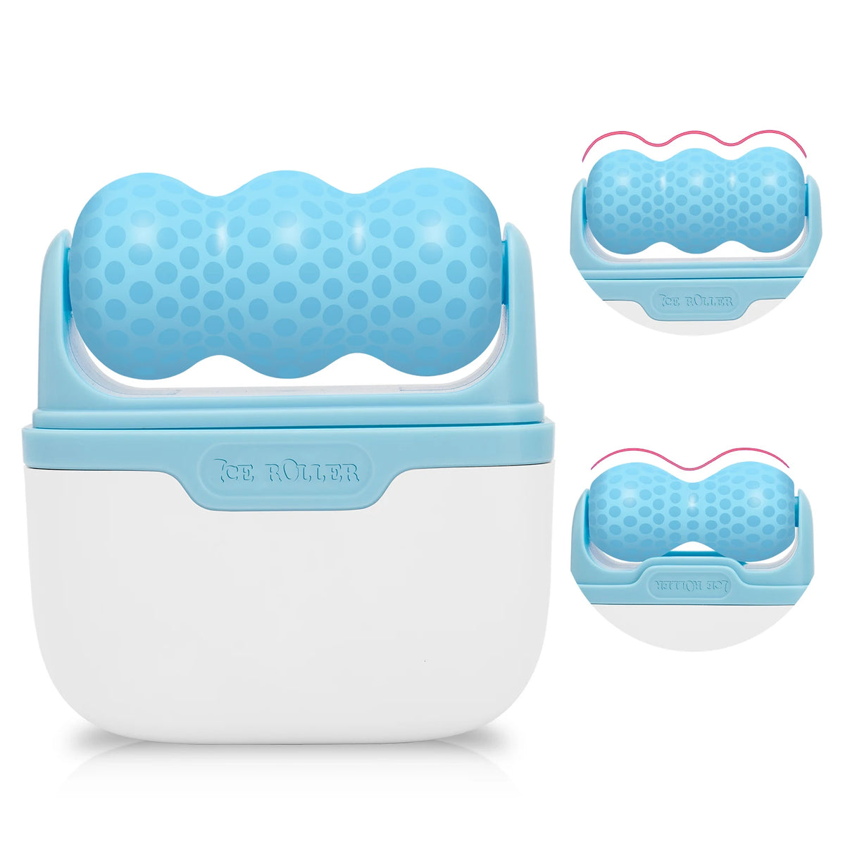 Hello Face Ice Roller S30 Facial Massage Reusable 2 Shape Heads Freezable Ice Massager Lifting Tools