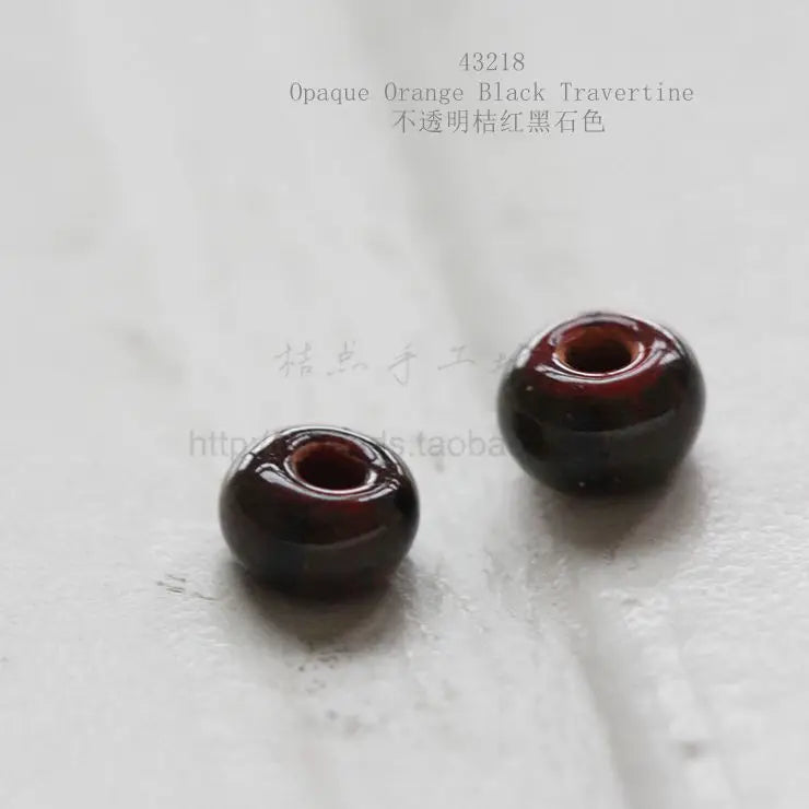 DIY Supply-10 Grams Czech Glass Preciosa 6/0 Seed Beads - Size 6 (6C3)