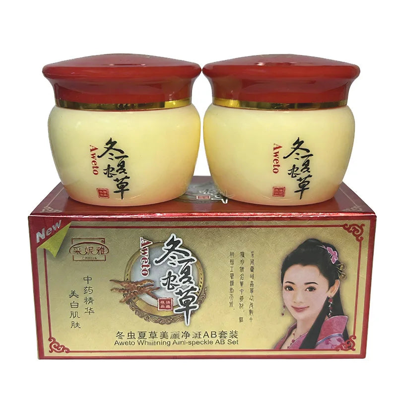 Aweto Lighthening Anti-Acne Day Night Cream Set