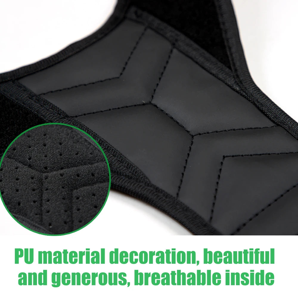 RGGMQQ Adjustable Posture Corrector for Men & Women, Comfortable Shoulder Brace Support for Neck, Back & Shoulder Pain Relief