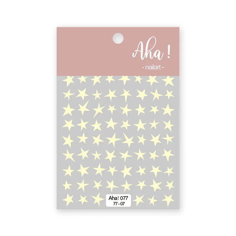1pcs 5D Rhinestones Gold Silver Irregular Pattern Nail Sticker Simple Design Adhesive Slider Nail Art Decoration Decals Supplies