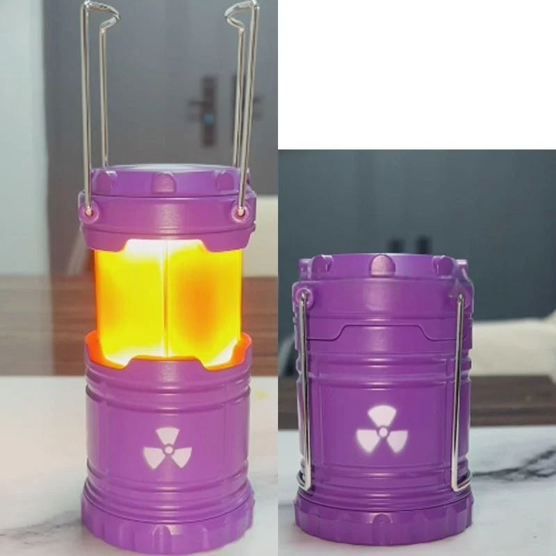 11 Kinds New Miniature Handheld Nuclear Reactor Lamp  Lantern Toys Doomsday Nuclear Reaction Push Simulation Illuminator Gift