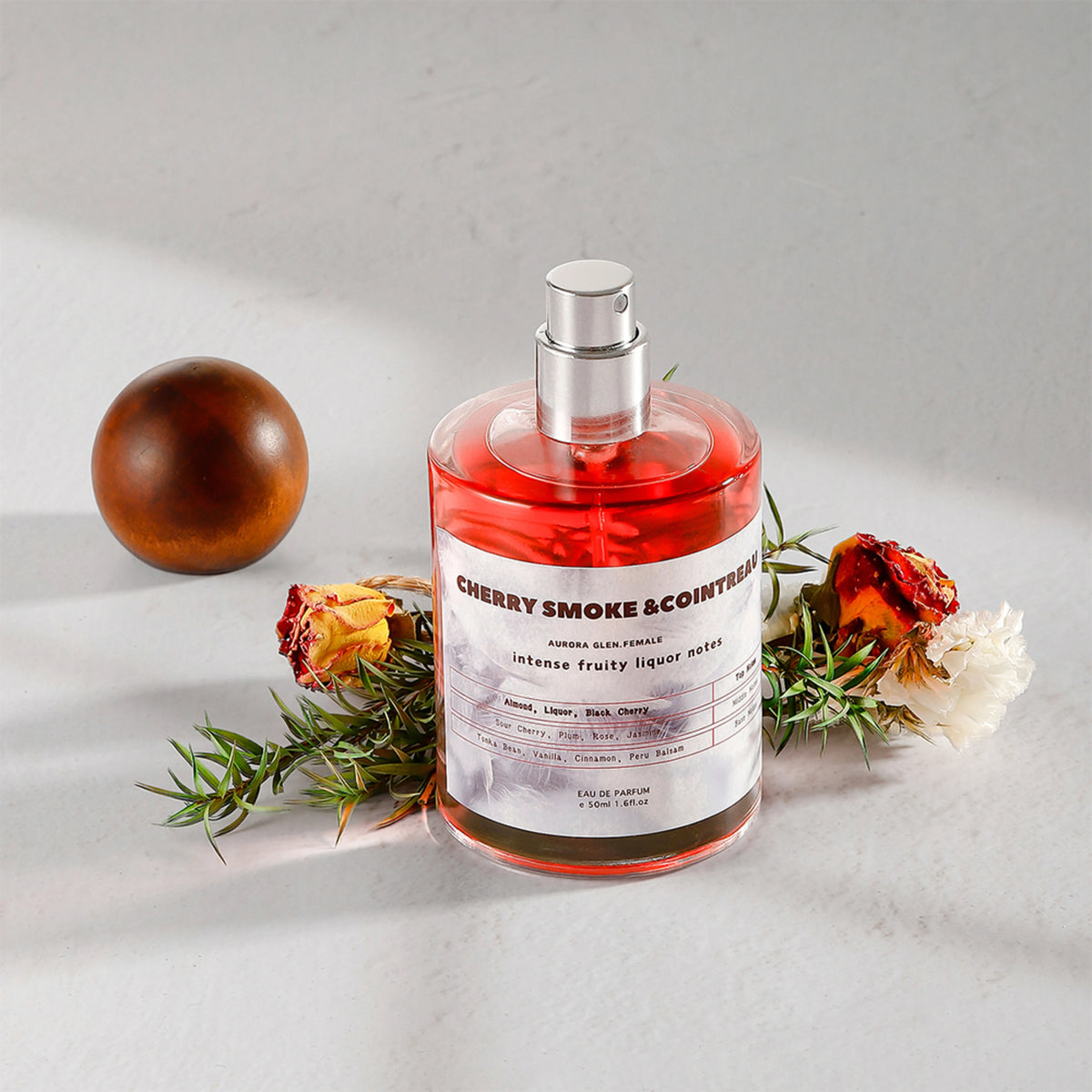 100% Original Perfume Brand Strong Fragrance Lasting Fragrance Men's Perfume Women, Floral Woody Tone 50ml Fresh and Natural