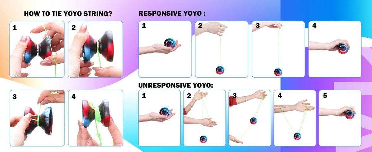 MAGICYOYO V12 Professional Yoyo for Advanced Player, Dual Function Yoyo for Kids Beginner