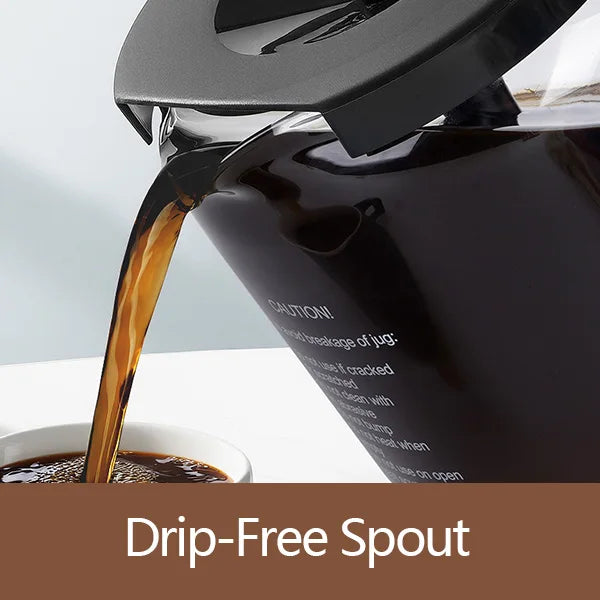 For Technivorm 89830,Moccamaster KBG, KBGV & CDG KBG Coffee Machine Replacement Pot Coffee Maker Accessories Glass Pot 1.25L