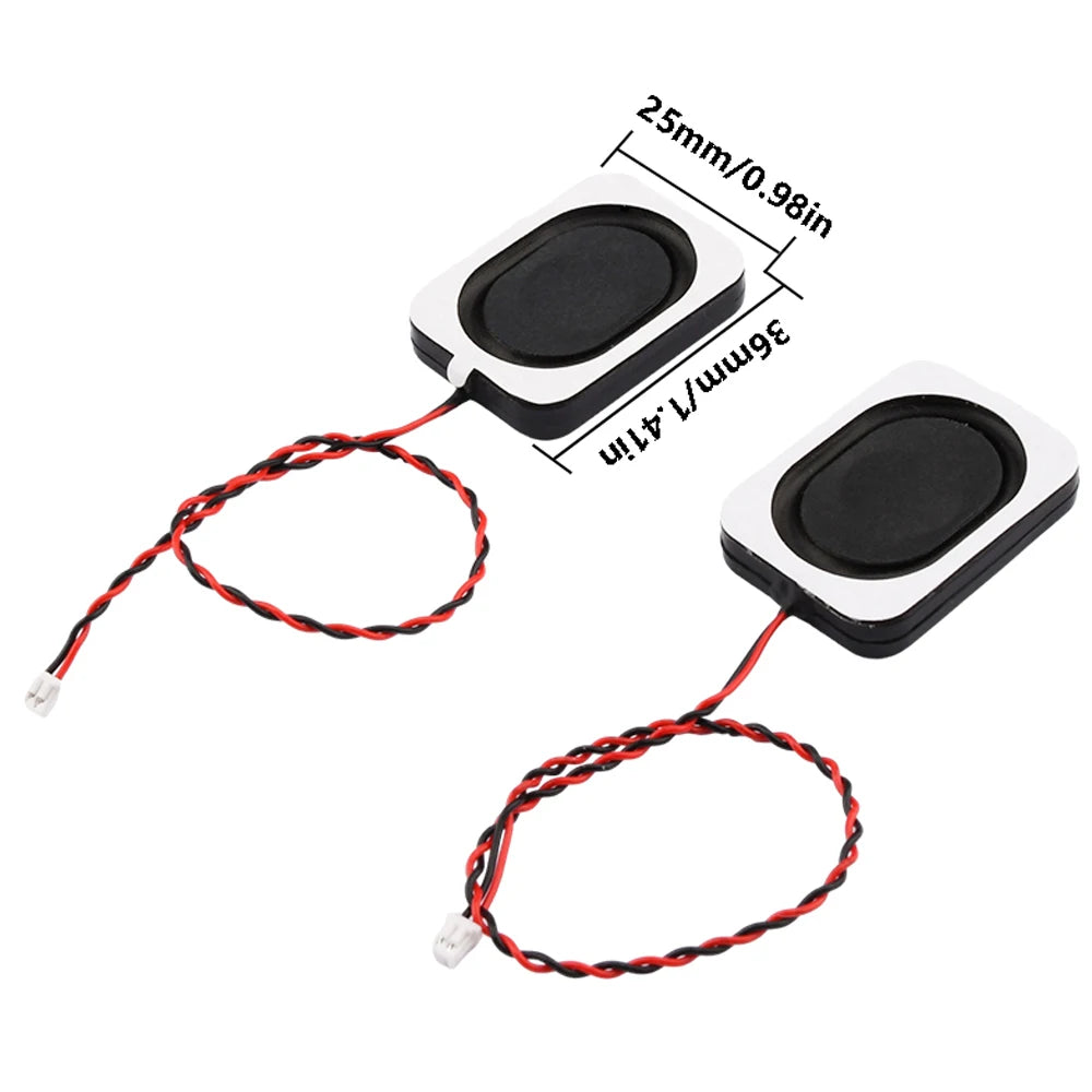 1 5 10pcs 4 ohm 8 ohm 3W 2W 3525/2535 Cavity Speaker 4Ω 8Ω 2 3 Watt BOX Audio Speaker for Notebook Computer Ultra-thin