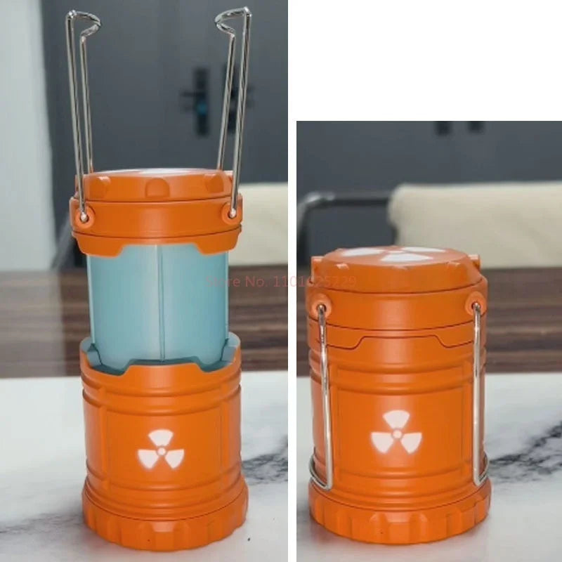 11 Kinds New Miniature Handheld Nuclear Reactor Lamp  Lantern Toys Doomsday Nuclear Reaction Push Simulation Illuminator Gift