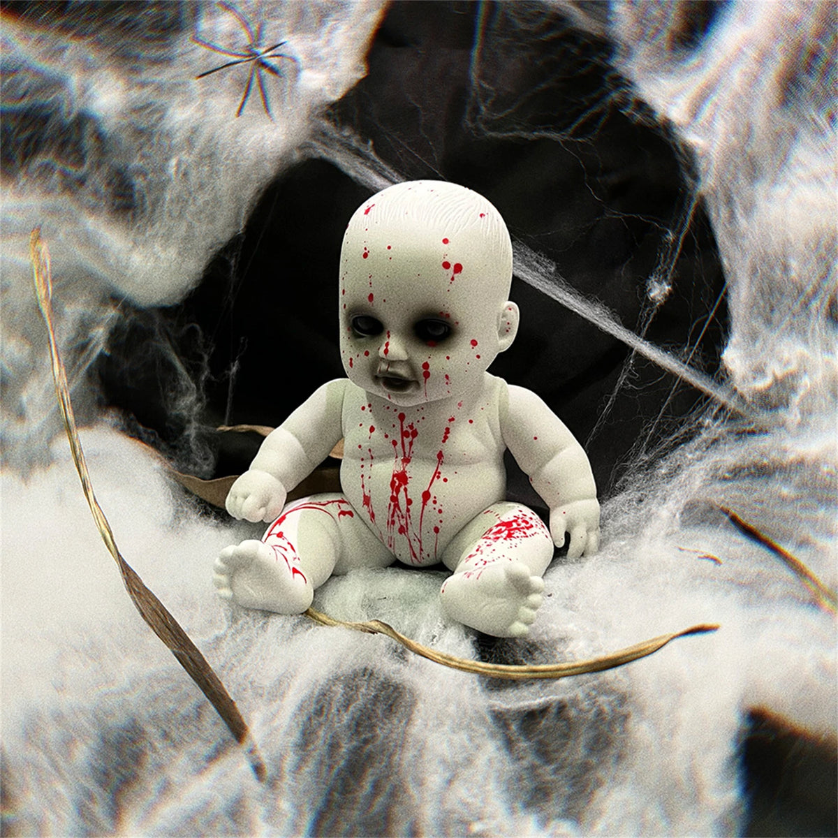 Halloween Scary Doll Christmas Decorations Horror Props For Bar Party Home Decor Spooky Witch Ghost