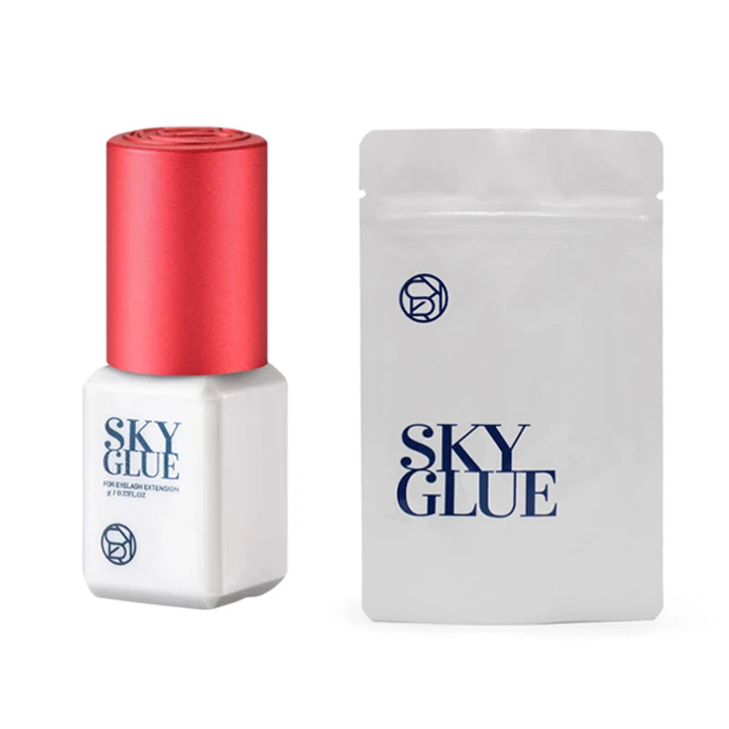 10 Bottles SKY S+ Glue Eyelash Extension 5ml Korea Original Black Red Cap False Lash Sky Adhesive Supplies Makeup Tools Colas